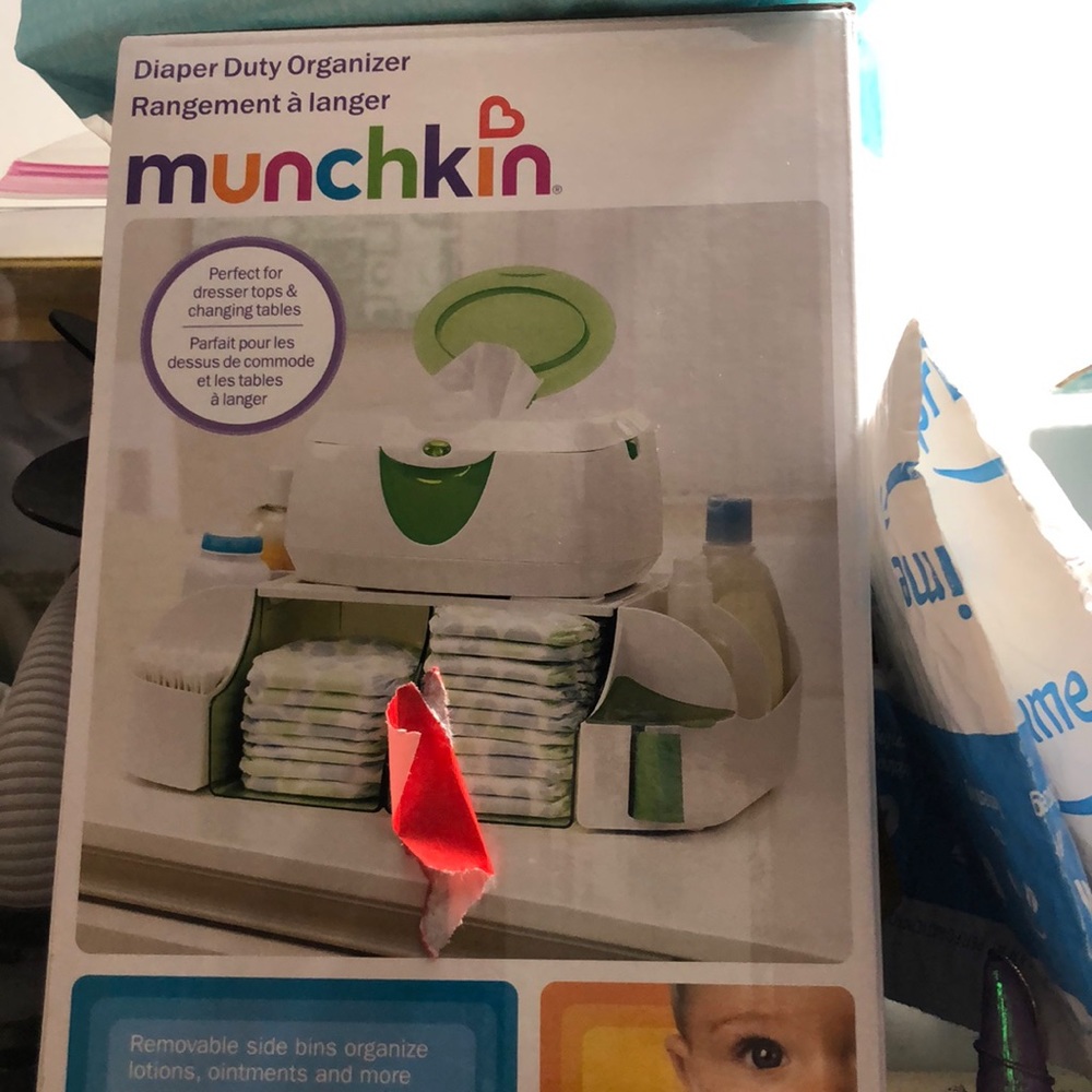 Munchkin diaper duty organizer